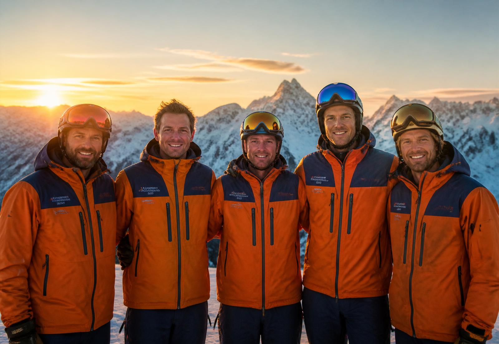 Equipo Primo Hermano en la cima